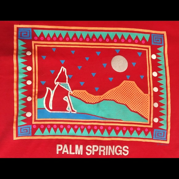Vintage Coyote Palm Springs Tee - Picture 2 of 6